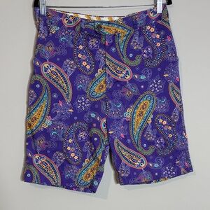 Paisley Purple Men's Shorts